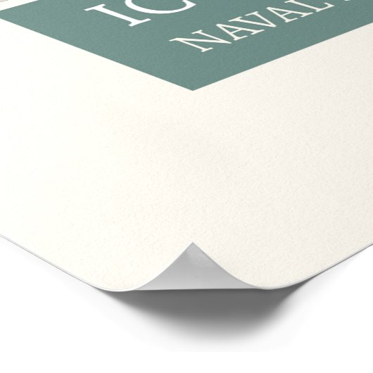 Poster Iconographie - Sciences navales Figures (Coin)