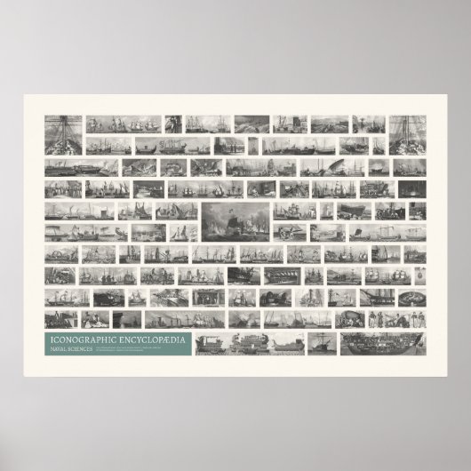 Poster Iconography - Naval Sciences Scenes (Devant)