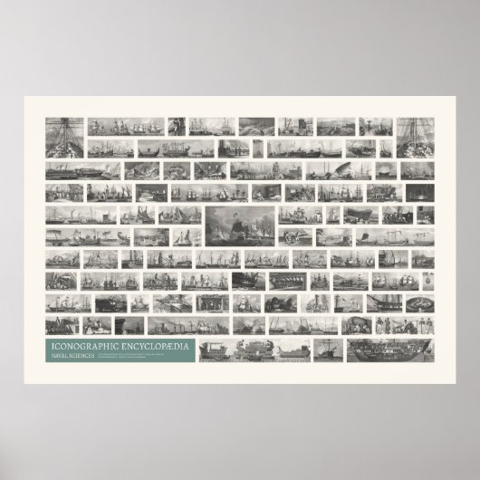 Poster Iconography - Naval Sciences Scenes (Devant)