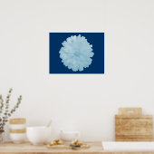 Poster Icy Blue Marigold (Cuisine)