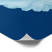Poster Icy Blue Marigold (Coin)