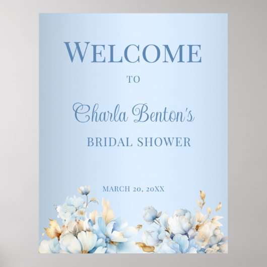 Poster Icy Blue Romance Welcome (Devant)