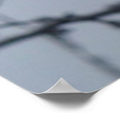 Poster Icy Branches Winter Nature Photographie (Coin)