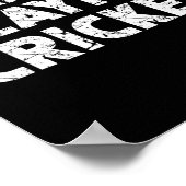 Poster I'd Rather Be Playing Cricket  (Coin)