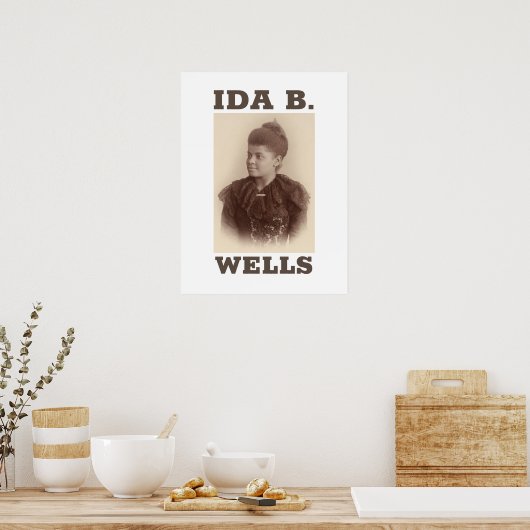 Poster Ida B. Wells (Cuisine)