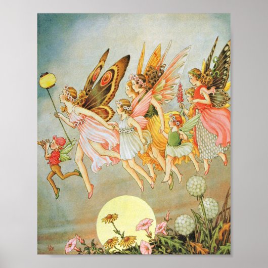 Poster Ida Rentoul - Fairy Parade (Devant)