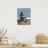 Poster Idaho, course de motocross, course de moto (Cuisine)