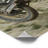 Poster Idaho, course de motocross, course de moto (Coin)