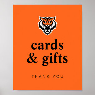Poster Idaho State University Bengals Spirit Design