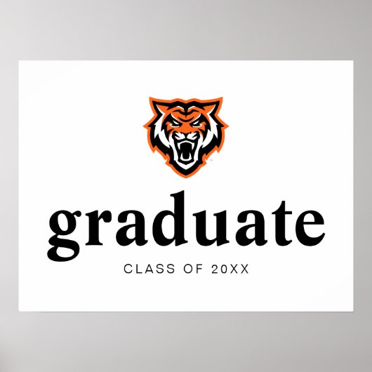 Poster Idaho State University Bengals Spirit Design (Devant)