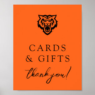 Poster Idaho State University Bengals Spirit Design