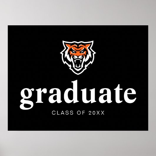 Poster Idaho State University Bengals Spirit Design (Devant)
