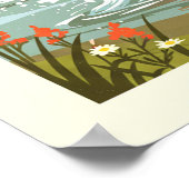 Poster Idaho vintage (Coin)