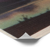 Poster Idaho - Vue plongeante du mont Moran et du lac Jac (Coin)