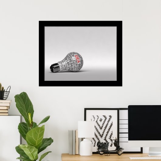 Poster Idée (Bureau à domicile)