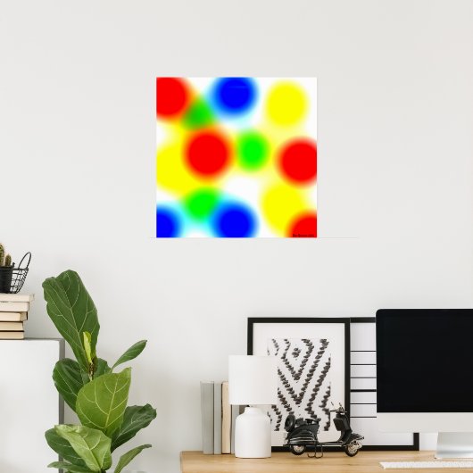 Poster Idée brillante (Bureau à domicile)