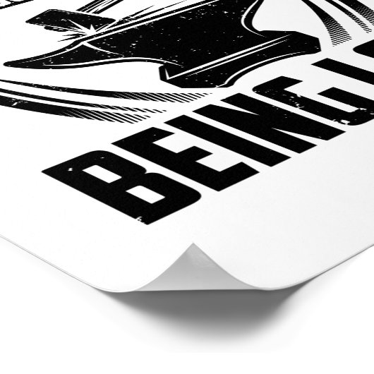 Poster Idée cadeau Blacksmith | Forge d'une fourgonnette (Coin)