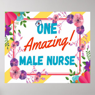 Poster Idée-cadeau d'appréciation pour les infirmières ma