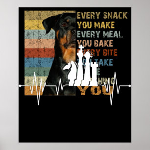 Poster Idée cadeau du joueur d'échecs pièces d'échecs bat