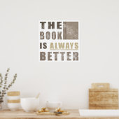 Poster Idée cadeau Humour livre (Cuisine)