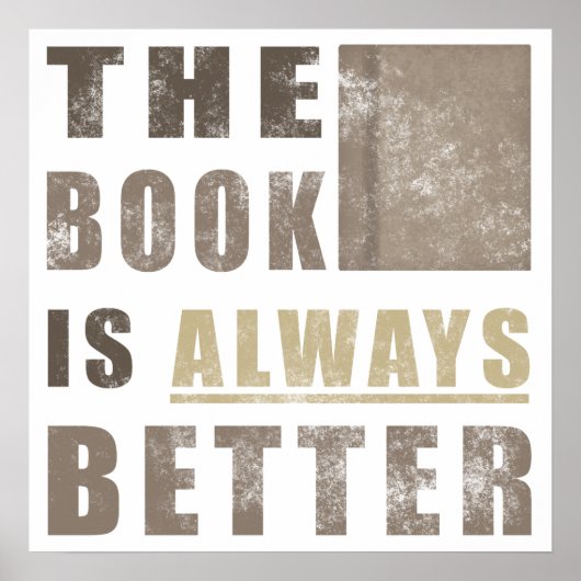 Poster Idée cadeau Humour livre (Devant)