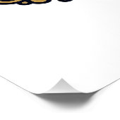 Poster Idée cadeau pour papa de chat de carnaval de cirqu (Coin)