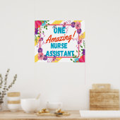 Poster Idée de cadeau d'appréciation d'assistant infirmie (Cuisine)