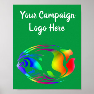 Poster Idée de mise en page de thème DIY pour l'entrepris