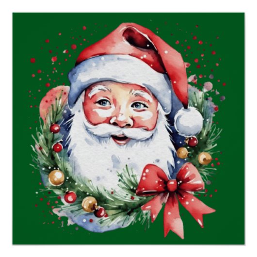 Poster Idées de cadeaux du Père Noël (Devant)