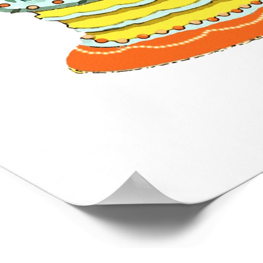 Poster idées de fête d'anniversaire (Coin)