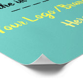 Poster Idées de mise en page d'affiche (Coin)