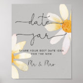 Poster Idées de soirée en amoureux avec des fleurs sauvag (Devant)