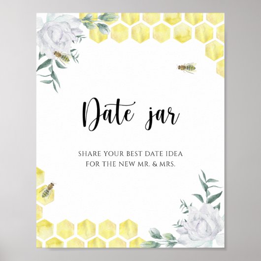 Poster Idées de soirée en amoureux sur le thème de l'abei (Devant)