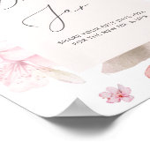 Poster Idées de soirée Sakura. Jeu de mariage du pot de d (Coin)