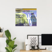 Poster Idioms de souris et d'hommes (Bureau à domicile)