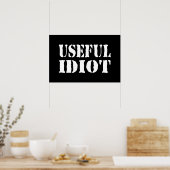 POSTER IDIOT UTILE (Cuisine)