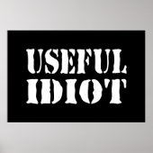 POSTER IDIOT UTILE (Devant)