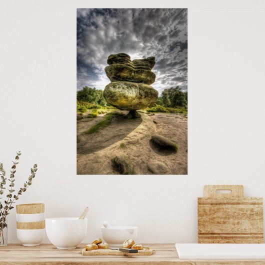 Poster Idol Rock HDR basse altitude (Cuisine)