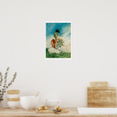 Poster Idyll, 1868 (c/p sur papier) (Cuisine)