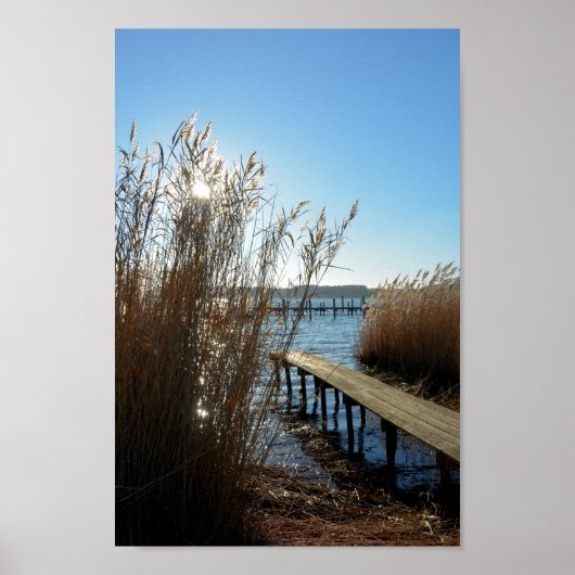 Poster Idylle am See (Devant)