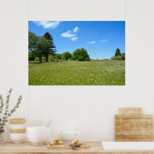 Poster Idylle des prairies (Cuisine)