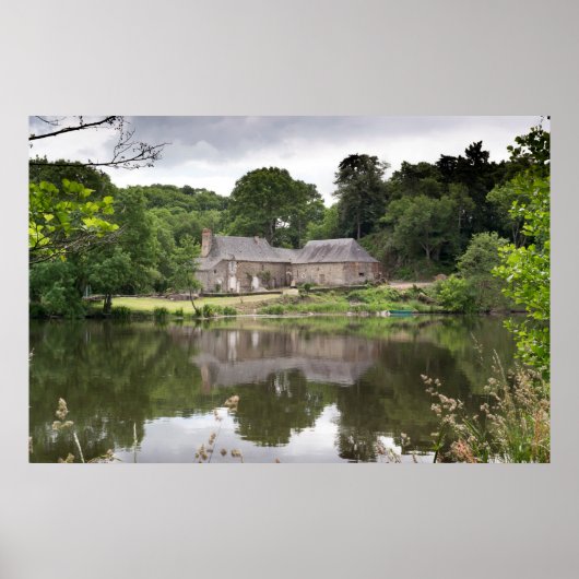 Poster Idyllique Mayenne (Devant)