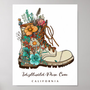 Poster Idyllwild Pine Cove Randonnée Extérieur Souvenir 2