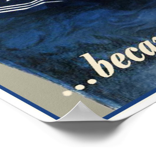 Poster: Iemand heeft gesproken Poster (Hoek)