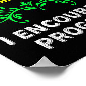 Poster IEP I Encourager Progress Special Education School (Coin)