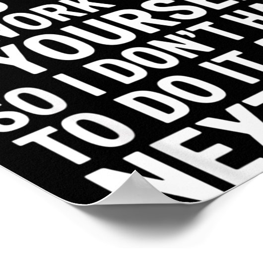 Poster If I Offended You Work On Yourself Funny New Year  (Coin)