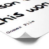 Poster If One Person Can't Be Nice to Another Person Wall (Coin)