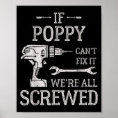 Poster If Ppy Can't Fix It We're All Screwed Father's Day (Devant)