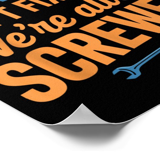 Poster If Tim Can't Fix It We're All Screwed Name Tim (Coin)