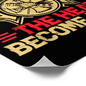 Poster If You Can't Take The Heat Become A Cop Firefighti (Coin)